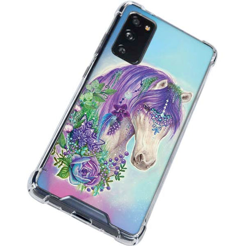Fantasty Horse by Sheena Pike Galaxy S20 FE Clear Case